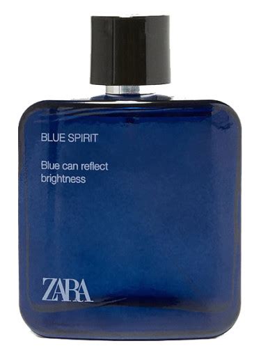 zara perfume blue bottle